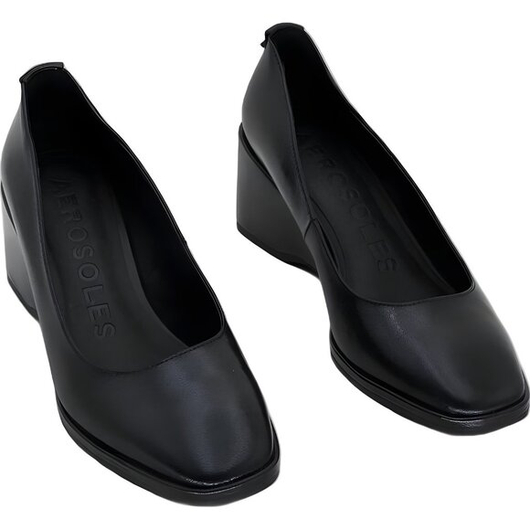 AEROSOLES Black Women's Heels - Picture 1 of 6